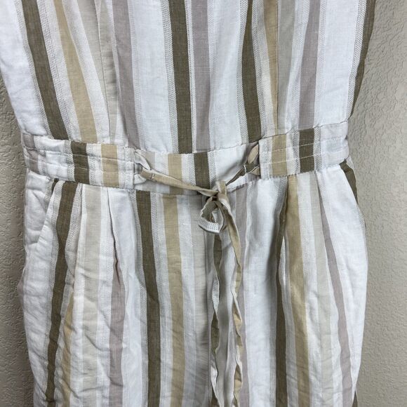 Greylin Jumpsuit Women XS Striped Sleeveless Wide Leg Classic Spring Summer - Picture 5 of 15